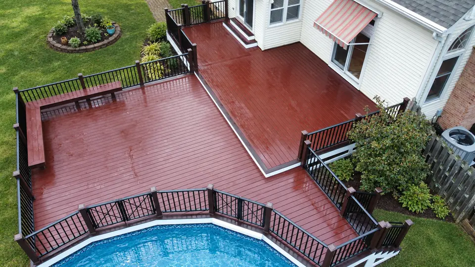 Aerial Views project completed by Zenna Decks