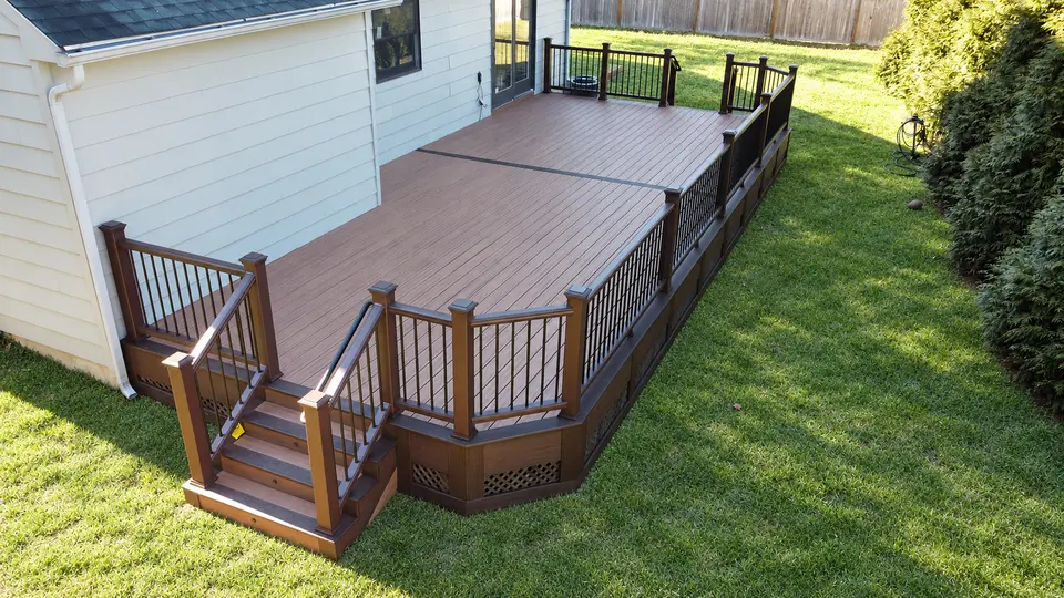 Aerial Views project completed by Zenna Decks
