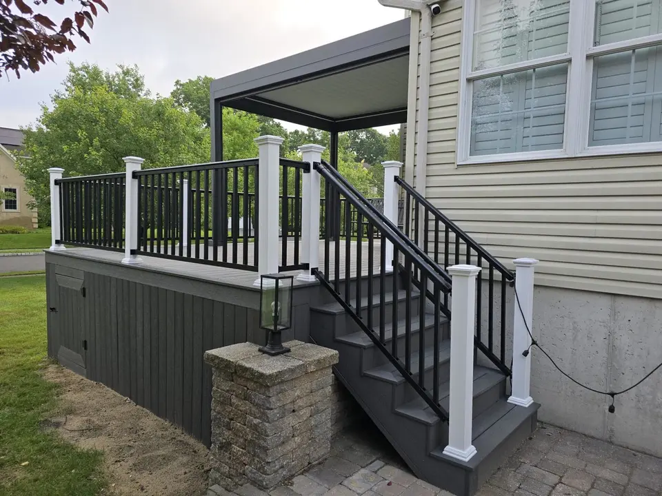 Covered Decks & Gazebos project completed by Zenna Decks