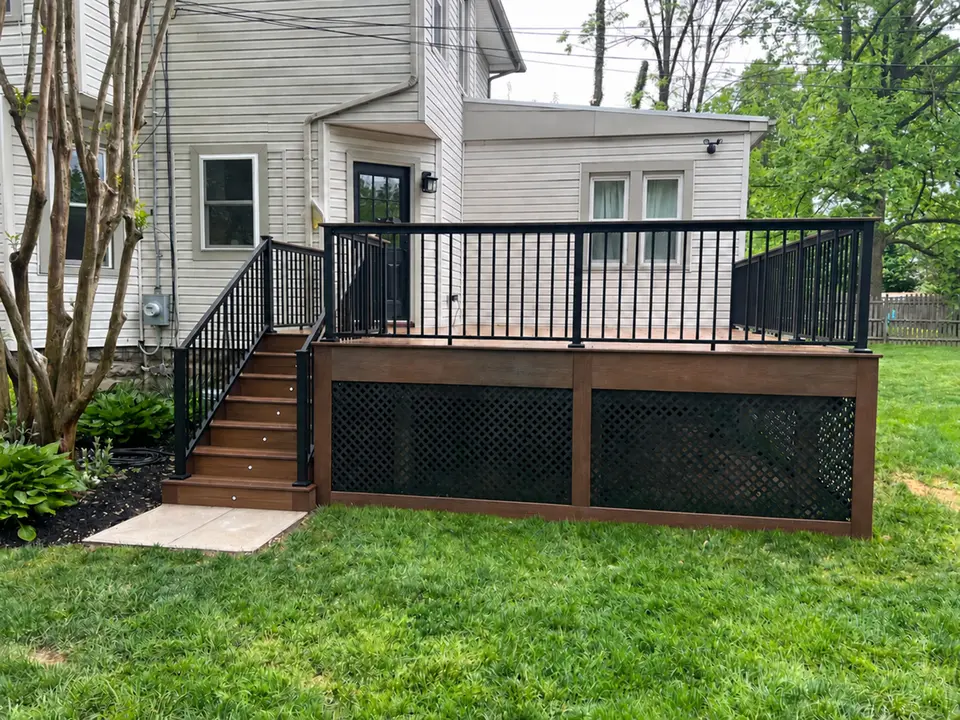 Custom Decks project completed by Zenna Decks