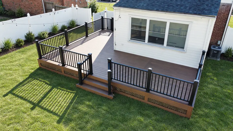 Custom Decks project completed by Zenna Decks